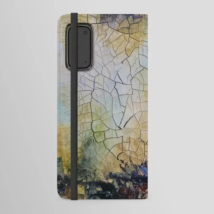 abstract art with crackle android wallet phone cases for sale canada