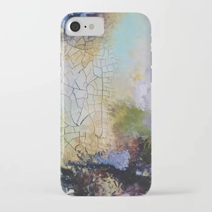abstract art with crackle iphone phone cases for sale canada