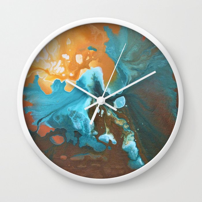 Wall Clocks by Danielle Harshenin on Society 6