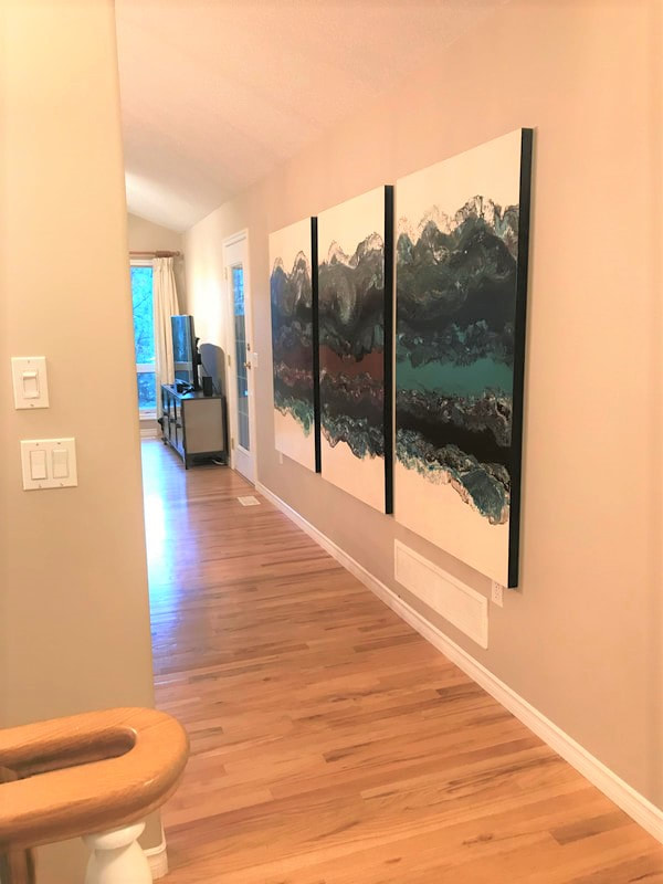 large original abstract painting for sale kelowna bc