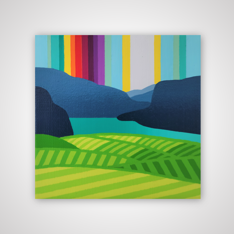Naramata-abstract-painting-danielle-harshenin-barcode-landscape