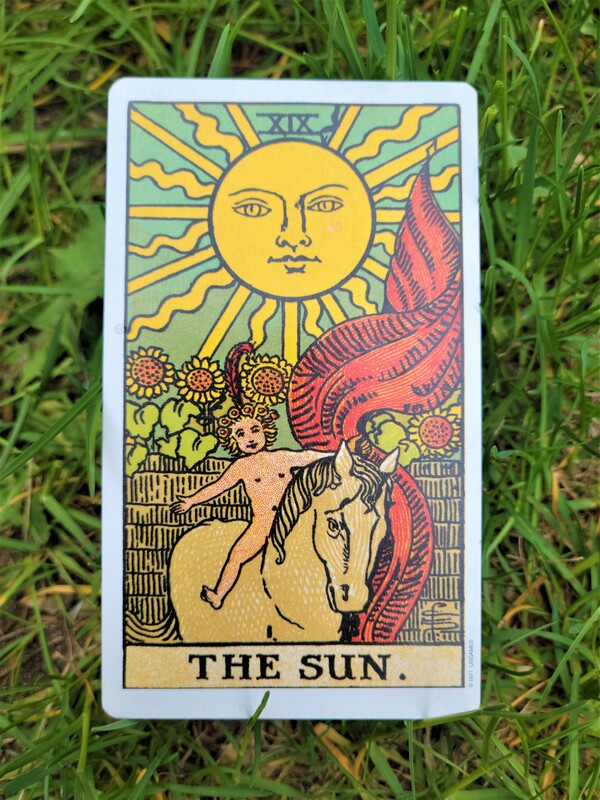 Rider Waite The Sun Tarot Card