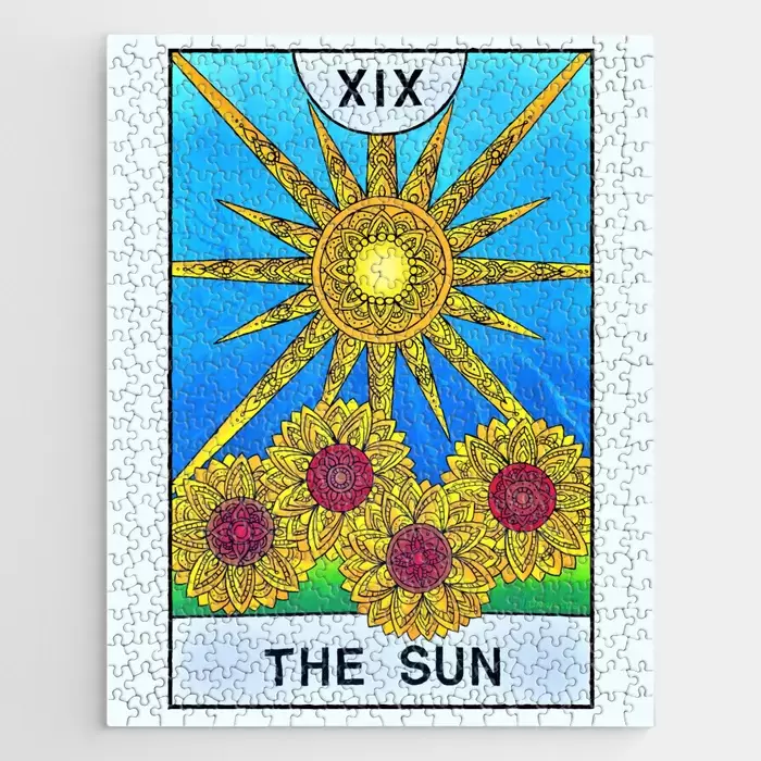 the sun tarot card jigsaw puzzle for sale canada