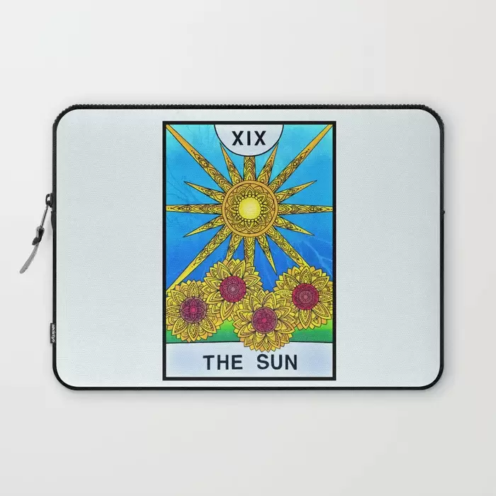 the sun tarot card laptop sleeve for sale canada