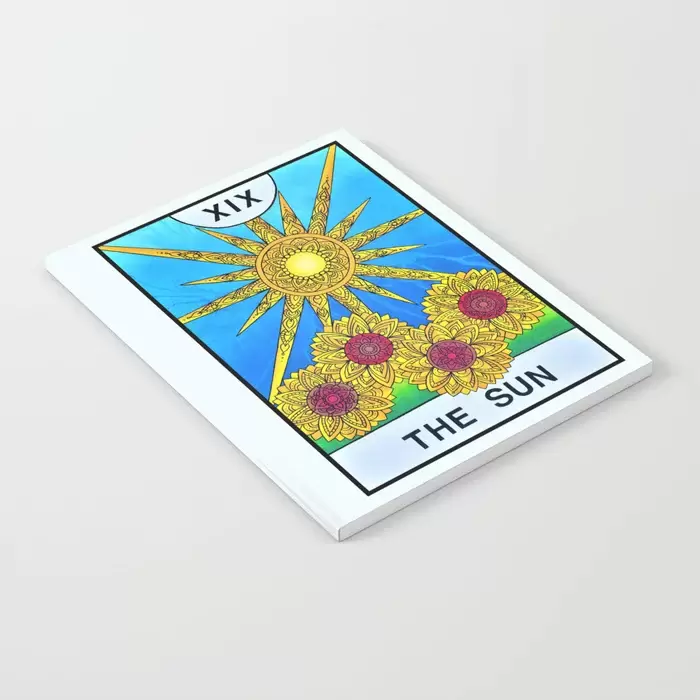 the sun tarot card notebook for sale canada
