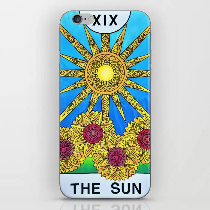 the sun tarot card iphone skin for sale canada