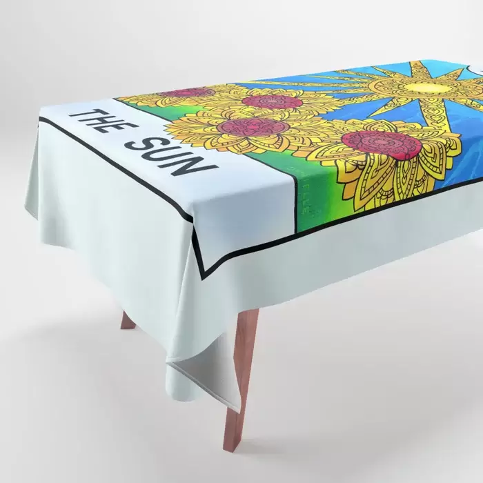 the sun tarot card tablecloth for sale canada