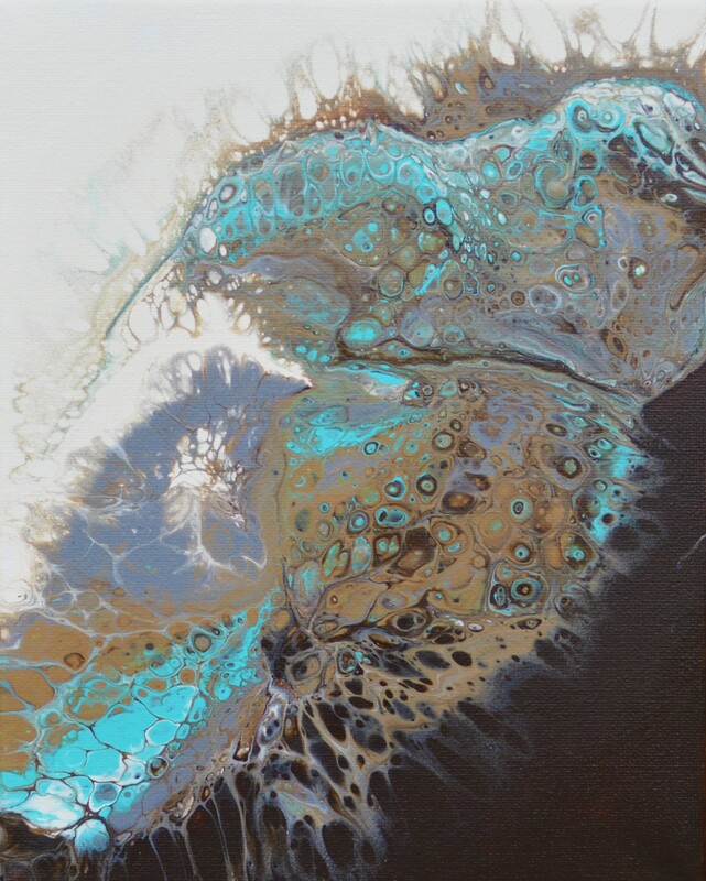 Acrylic Pouring Class for Beginners by Danielle Harshenin