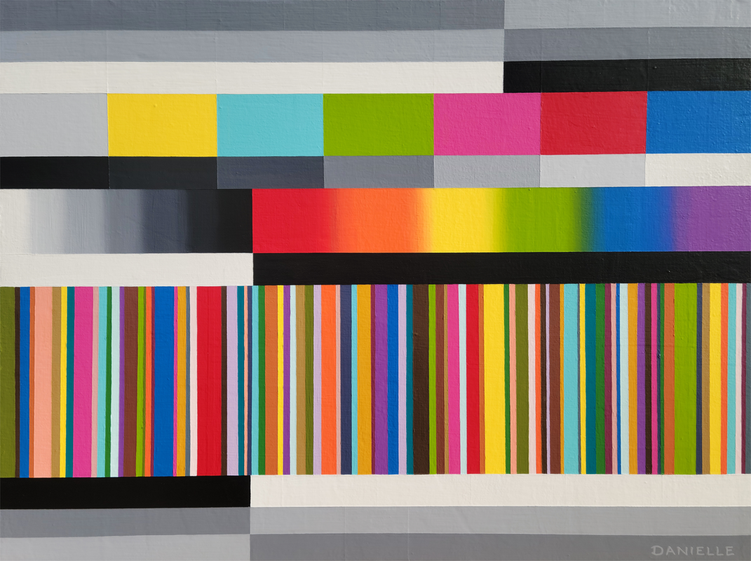 tv-test-card-painting-for-sale