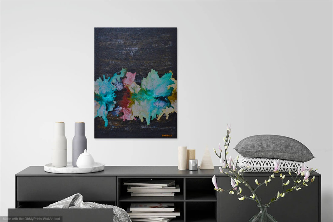 See my paintings on your wall!